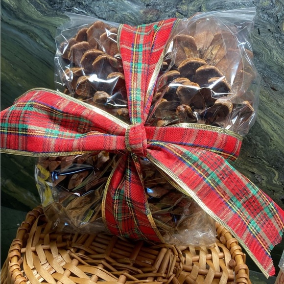 Pumpkin Ginger Ale Scented Pinecones From My Farm Organic Hand Crafted new. - Picture 9 of 13